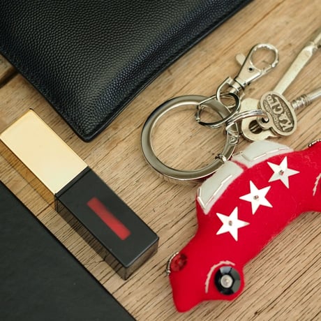Red Car Bag Charm