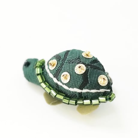 Miniature Turtle Brooch