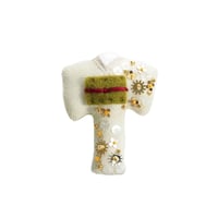 Miniature Kimono Brooch
