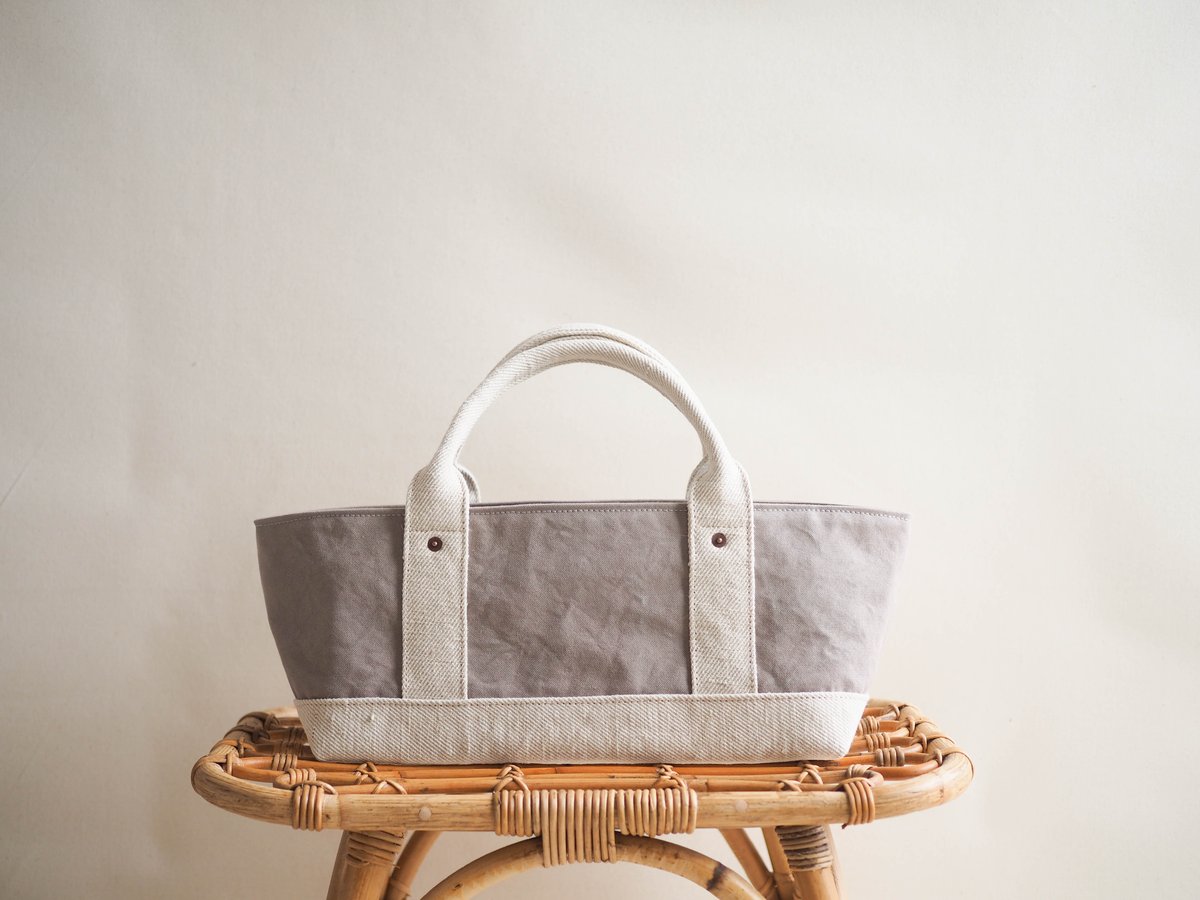 『専用』ORIGINAL グレー トートバッグ　Sサイズ SUIT SQUARE A4ファイル トートバッグ メンズ 撥水 1680D