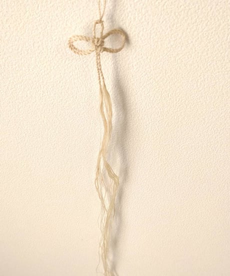 【二重叶結び】精麻のしっぽ