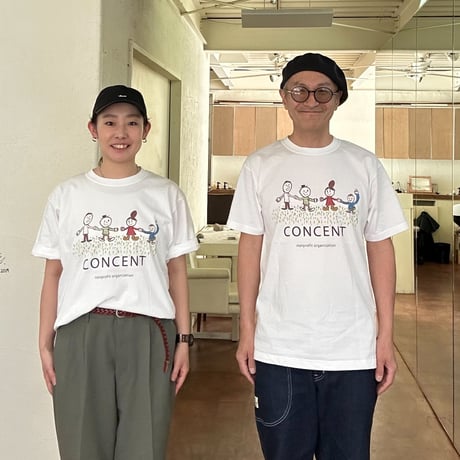 NEW コンセントチャリティーTシャツ