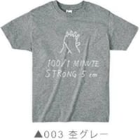 100/1 Tシャツ003 スポーツグレー