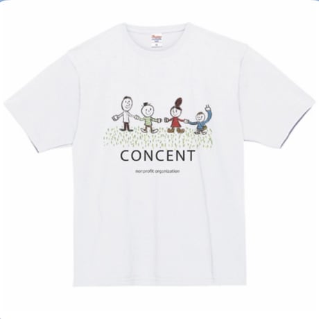 NEW コンセントチャリティーTシャツ