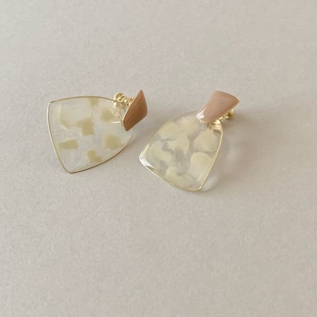 Gloss Epoxy Clip on Earrings [GL-002-E]