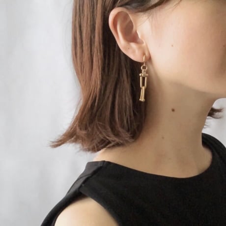 Chunky Chain Clip on Earrings