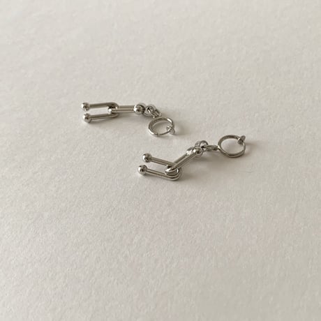 Chunky Chain Clip on Earrings