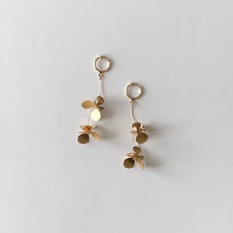Blooming Flower Clip on Earrings【2023.A/W】