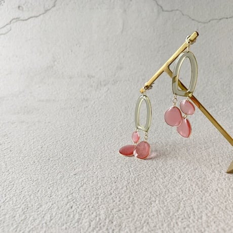 Gloss Epoxy Pierced Earrings [GL-003-P]