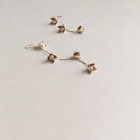 Blooming Flower Pierced Earrings