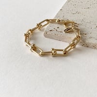 Chunky Gold Chain Bracelet