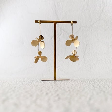 Blooming Flower Pierced Earrings【2023.A/W】