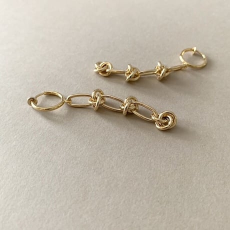 Statement Chain Clip on Earrings