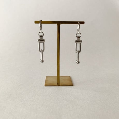 Chunky Chain Clip on Earrings