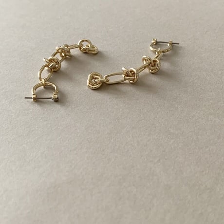 Statement Chain Pierced Earrings