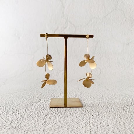 Blooming Flower Pierced Earrings【2023.A/W】