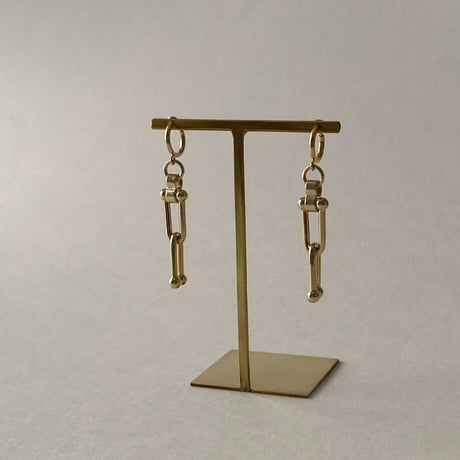Chunky Chain Clip on Earrings