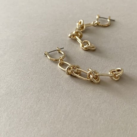 Statement Chain Pierced Earrings