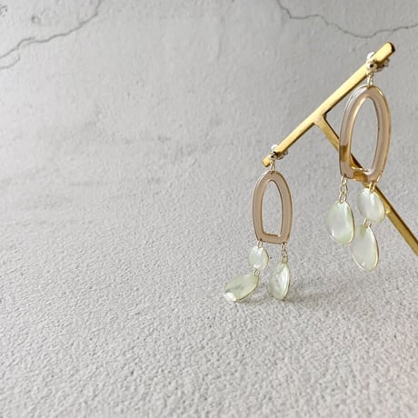 Gloss Epoxy Pierced Earrings [GL-003-P]
