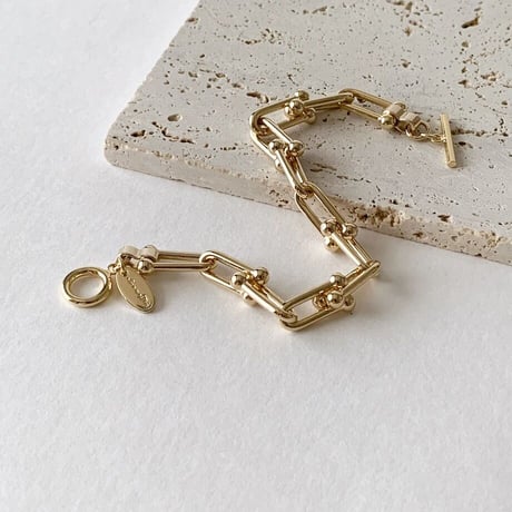 Chunky Gold Chain Bracelet
