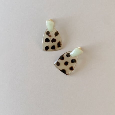 Gloss Epoxy Clip on Earrings [GL-002-E]