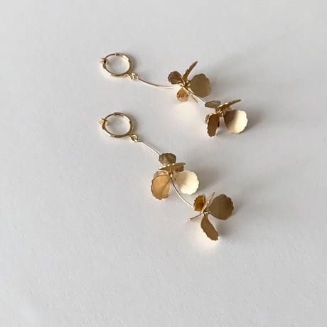 Blooming Flower Clip on Earrings【2023.A/W】