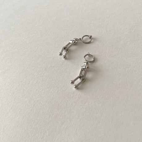 Chunky Chain Clip on Earrings