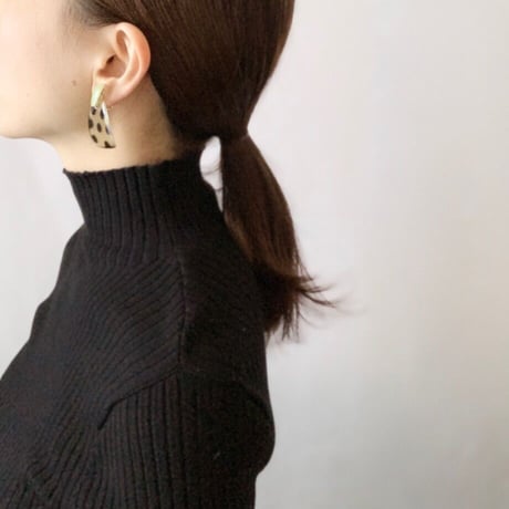 Gloss Epoxy Clip on Earrings [GL-002-E]