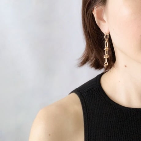 Statement Chain Pierced Earrings