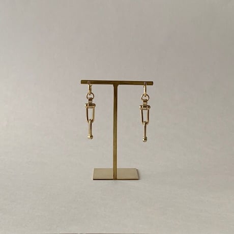 Chunky Chain Pierced Earrings