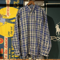 NAUTICA cotton check shirt (XL)