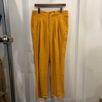 SAXONY silk light chino pants(M)