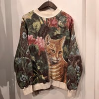 Sugar Street Weavers teddy cats  tapestry sweat  (OS)