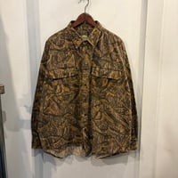 【Web限定】Cabela's "Mossy Oak" real tree heavy shirt(XL)