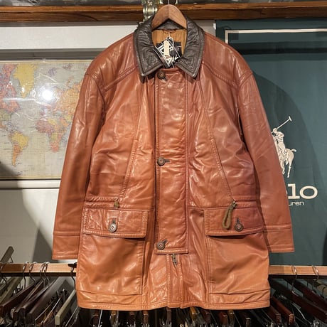 【Dead Stock】STRAN IDEA "FAY" leather jacket (48)