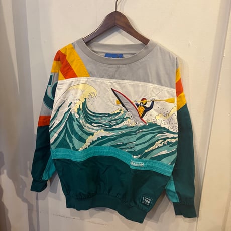 【web限定】adidas AZUMA RIVER pull over sweat(XS)