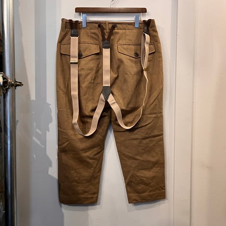 Mr. BATHING APE suspender utility pants (XL)