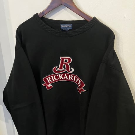 NON-FICTION "RICKARD'S" patch sweat (L)