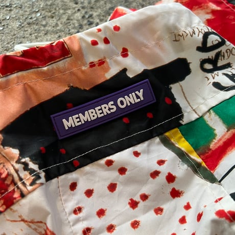 【Web限定】JEAN-MICHEL BASQUIAT × MEMBERS ONLY®︎ windbreaker jacket (S)