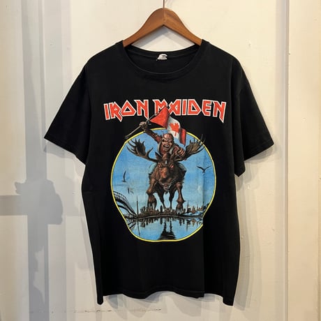 【web限定】IRON MAIDEN "MAIDEN ENGLAND CANADIAN TOUR 2012" tee (M)