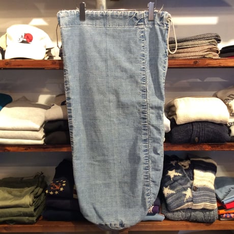 【web限定】nobrand denim drum bag
