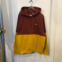 LEVI'S 2tone color pull-over hoodie(M)