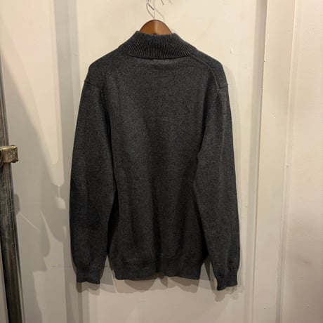 【Web限定】POLO RALPH LAUREN small pony half-zip knit (Gray/Purple)
