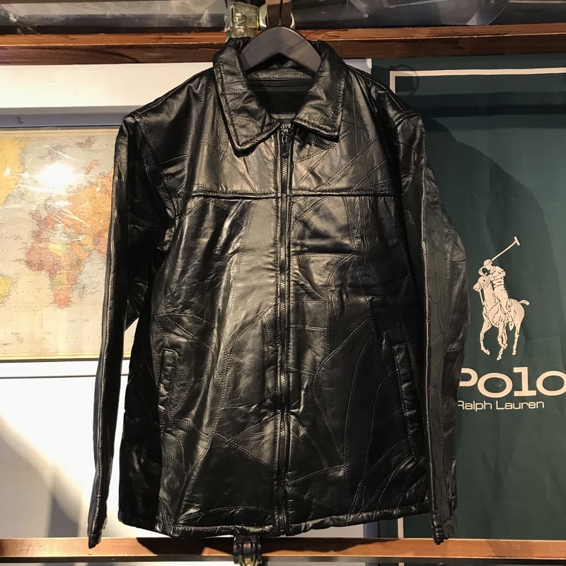 Haband executive top division leather jacket