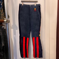 TROOP LLC embroidery logo line pants