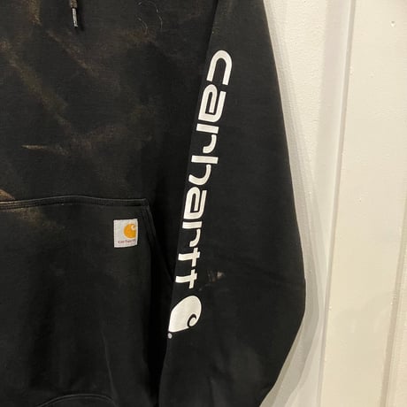 Carhartt bleached hoodie(L)