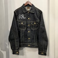 RRL custom limited denim jacket (M/ made in USA )