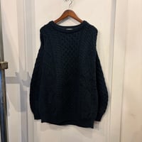 【Web限定】aran crafts wool knit swetear(XL)