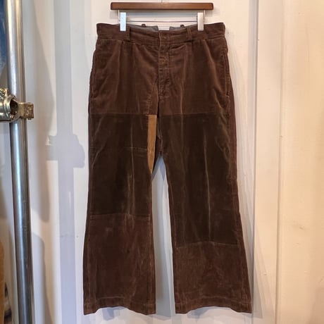 BOWWOW NRA CORDUROY WORK TROUSERS (XL)