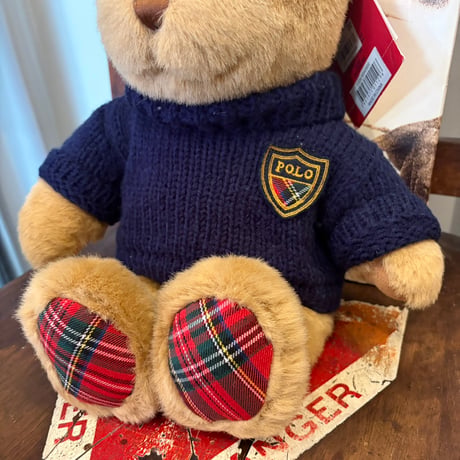 POLO RALPH LAUREN cookie patch 90s polo bear